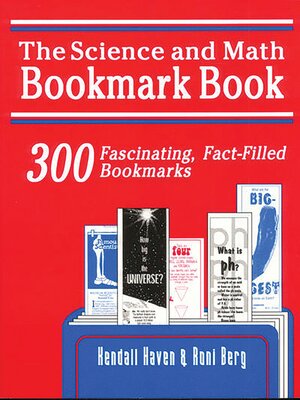 cover image of Science and Math Bookmark Book